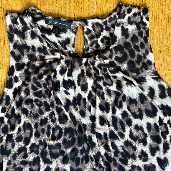 INC ANIMAL PRINT MIDI DRESS - Picture 6 of 9